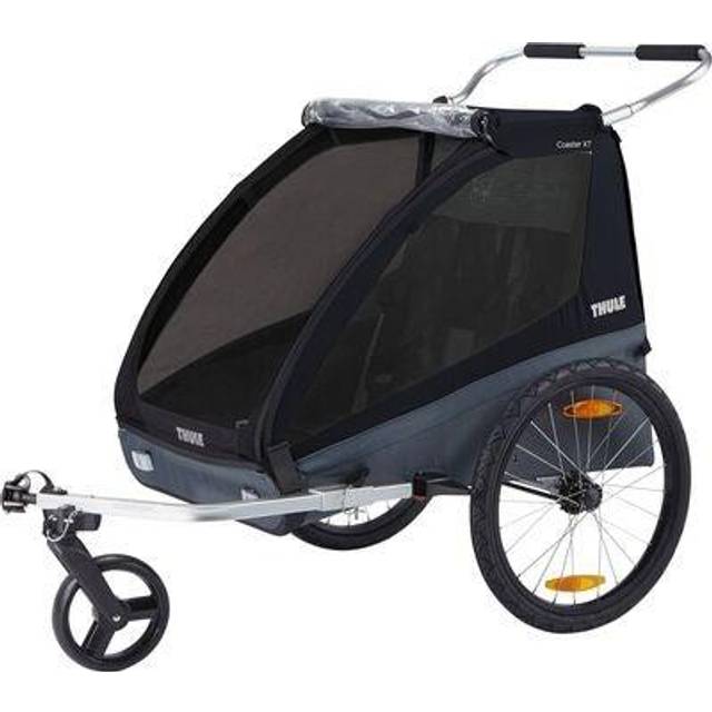 Thule Coaster XT Cykelvagn inkl. Promenadkit, Black