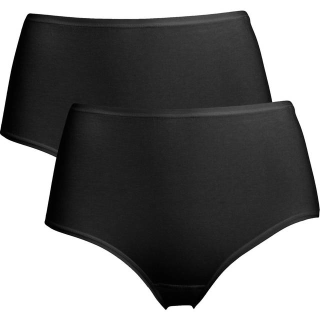 Midi Trosa Bambu Svart 2-pack XXL