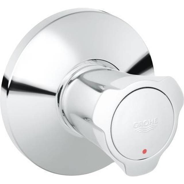 Grohe Costa L Concealed Stop Valve Trim For Hot Water - Chrome