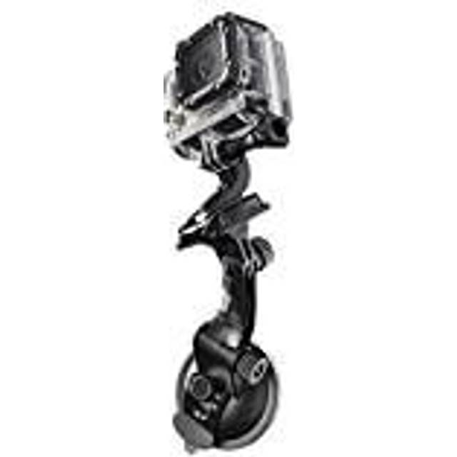Mantona suction cup mount (smooth surfaces, suitable for GoPro Hero 11 10 9 8 7 6 5 4 3+, GoPro Session)