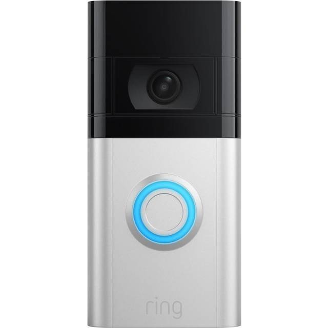 Ring 8VR1S1-0EU0 Smart Video Doorbell 4 Built-in Wi-Fi & Camera Silver