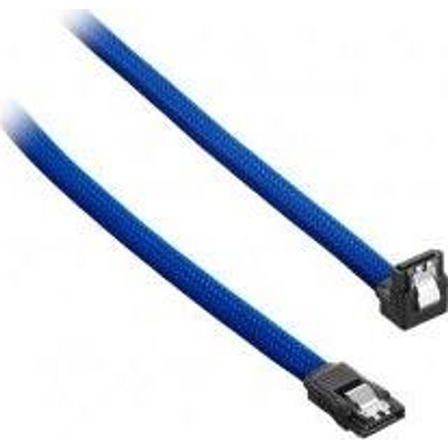 CableMod ModMesh Right Angle SATA 3 Cable 60cm - Light Blue