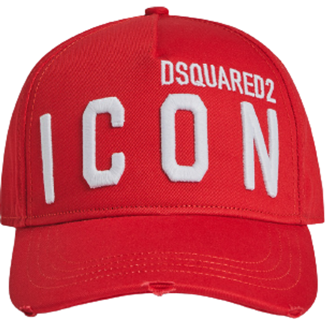 Dsquared2 Mens ICON Cap Red - One Size