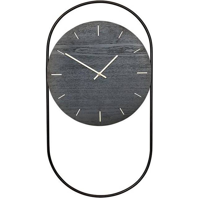 A-Wall Wall Clock, Black