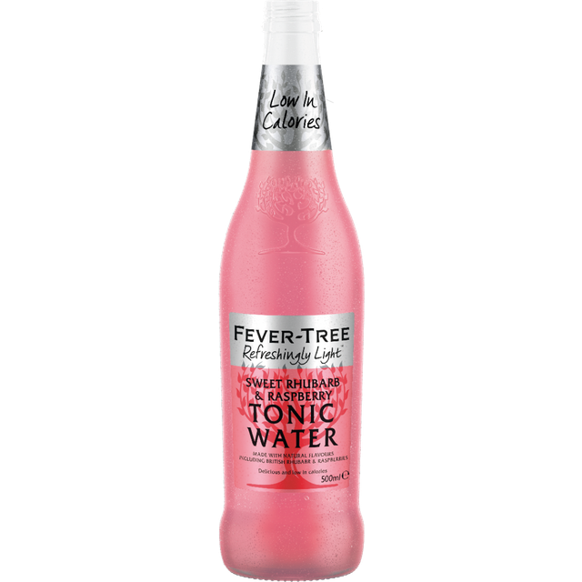 Fever-Tree Refreshingly Light Sweet Rhubarb & Raspberry Tonic Water