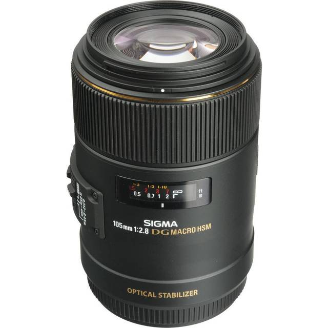 Used Sigma 105mm F/2.8 EX DG OS Macro Canon Mount