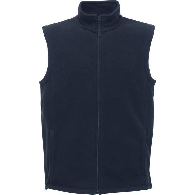 (L, Dark Navy) Regatta Mens Micro Fleece Bodywarmer / Gilet