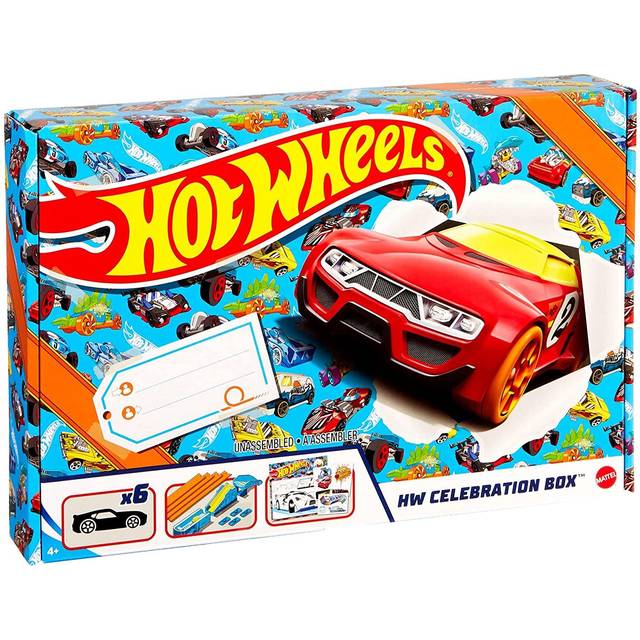 Hot Wheels Gift Set Celebration Box | Hot Wheels - Orange&#47;Blue&#47;Yellow (One-Size)