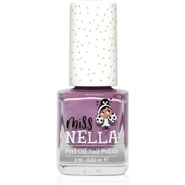 Miss Nella BUBBLE GUM- Special lilac Nail Polish for Kids, with Peel-off, Water Based, Non Toxic and Odour Free Formula, Safe nail varnish for