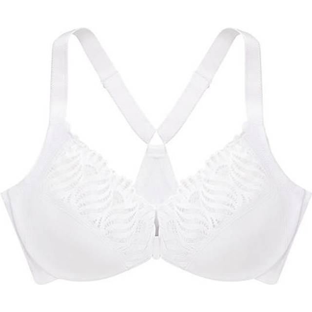Glamorise Full figur BH, Vitt, 75B