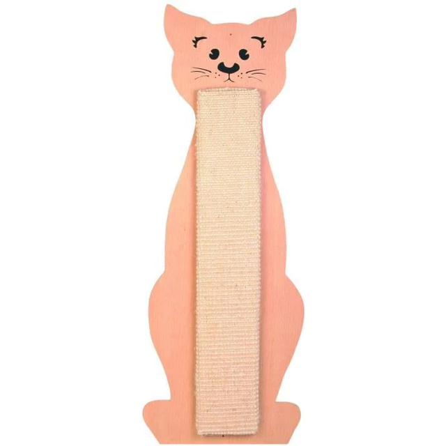 Trixie Cat Contour klösbräda - L 56 x B 21 cm (höjd x bredd) - Beige