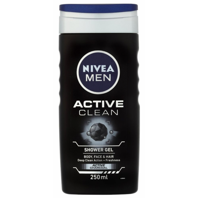 NIVEA MEN Duschgel Active Clean Shower Gel 250 ml