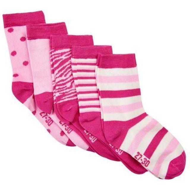 MINYMO Sock W. Pattern (5-Pack) |Multi/patterned |27\30
