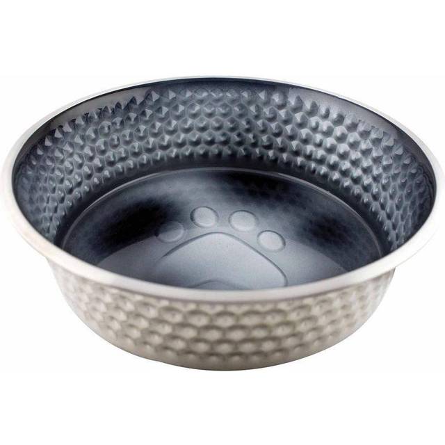 (16.5cm, Black) Weatherbeeta Non-slip Stainless Steel Shade Dog Bowl