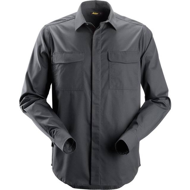 Snickers Workwear 8510 Arbetsskjorta stålgrå Stålgrå
