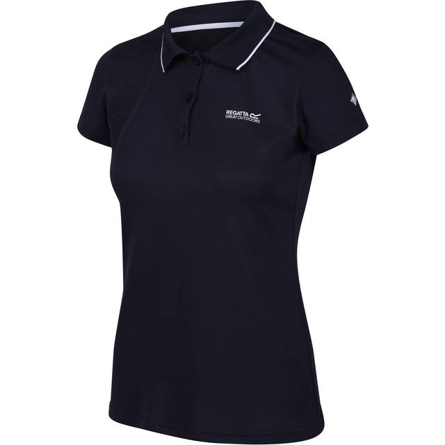 Regatta Women's Quick-drying Maverick V Active Polo Shirt Navy, Size: 10 - Blue