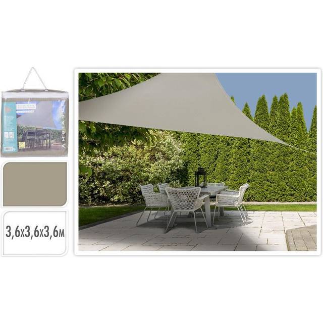 ProGarden Shade Cloth Dark Grey Triangle Sun Awning Sail Sunshade Sunscreen