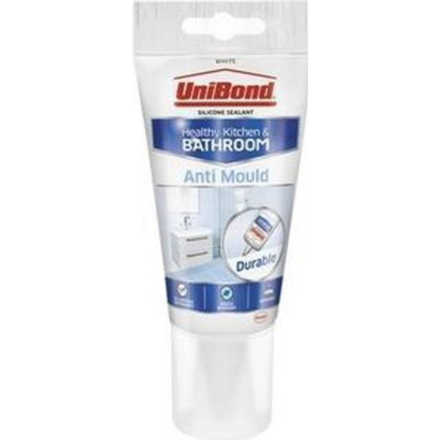 UniBond Easy Sealing Kitchen & Bathroom White Sealant - 147g