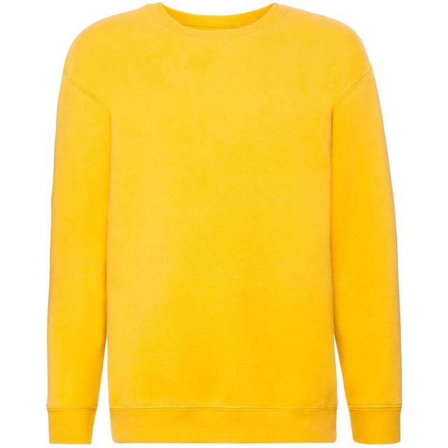 (14-15 Years, Sunflower) Fruit Of The Loom Kids Unisex Premium 70/30 Sweatshirt (Pack of 2)