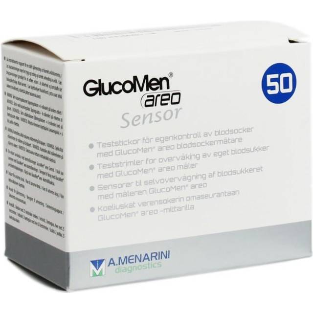 GlucoMen Areo Teststickor - 50 st