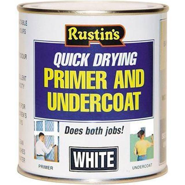 Rustins WHPU2500 Quick Dry Primer & Undercoat White 2.5 Litre
