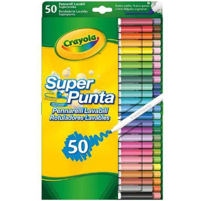 CRAYOLA - 50 PENNARELLI SUPERP