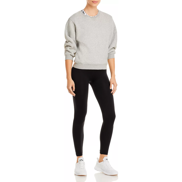 SPANX Leggings for Women Look at Me Now Seamless Leggings, Very Black, M