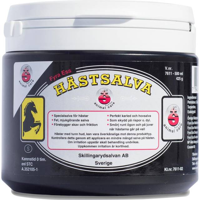 Fyra Ess Hästsalva 500 ml