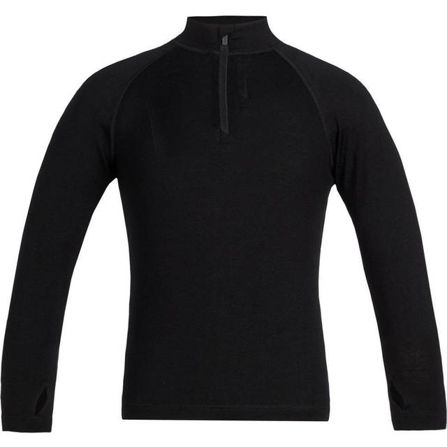 260 Tech L/S Half Zip Kids Black (6) - Svart (6)