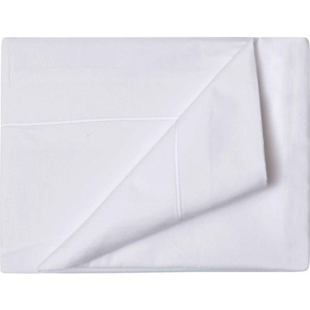 Cotton Sateen 1000 Thread Count Flat Sheet - BM125 - White