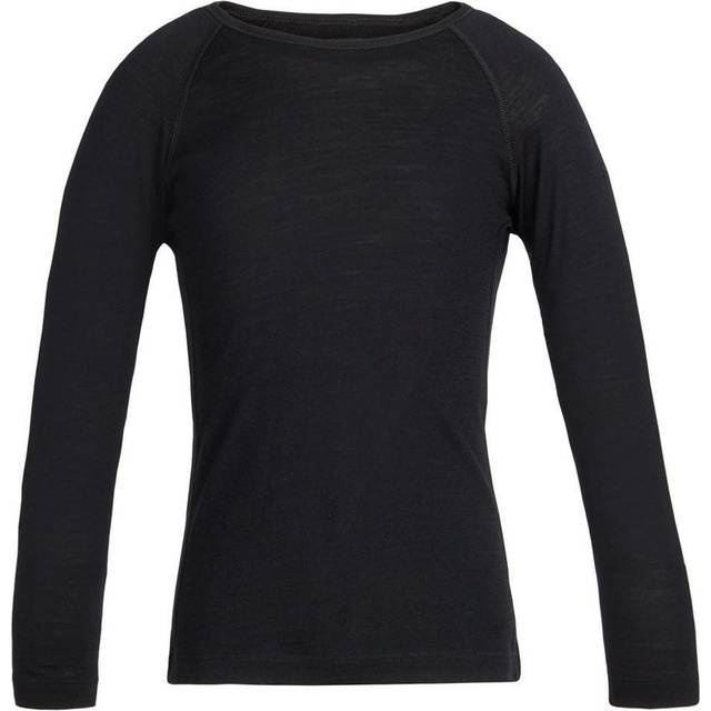 200 Oasis L/S Crewe JR Black (116) - Svart (116)