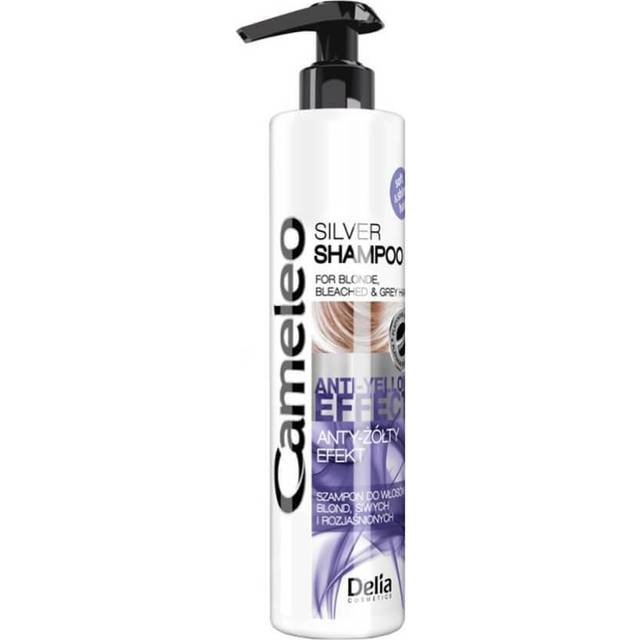 Delia Cosmetics Cameleo Silver Schampo för neutralisering av gula toner 250 ml