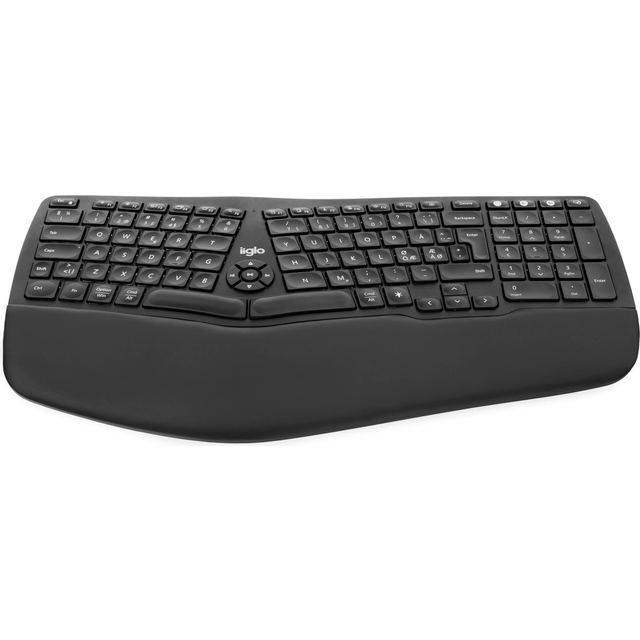 iiglo ERGO Kx trådlöst ergonomiskt tangentbord