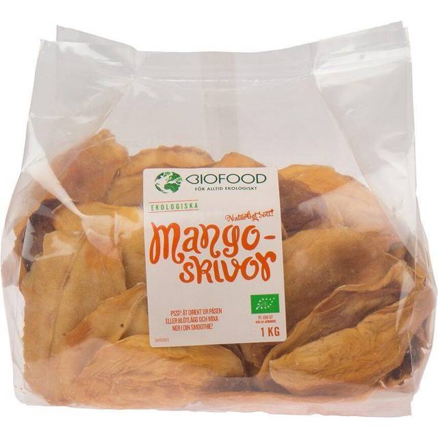 Biofood Mangoskivor torkade 1 kg - Multi