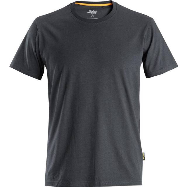 Snickers 2526 Mens Allround Work Organic Cotton T Shirt Grey 3XL