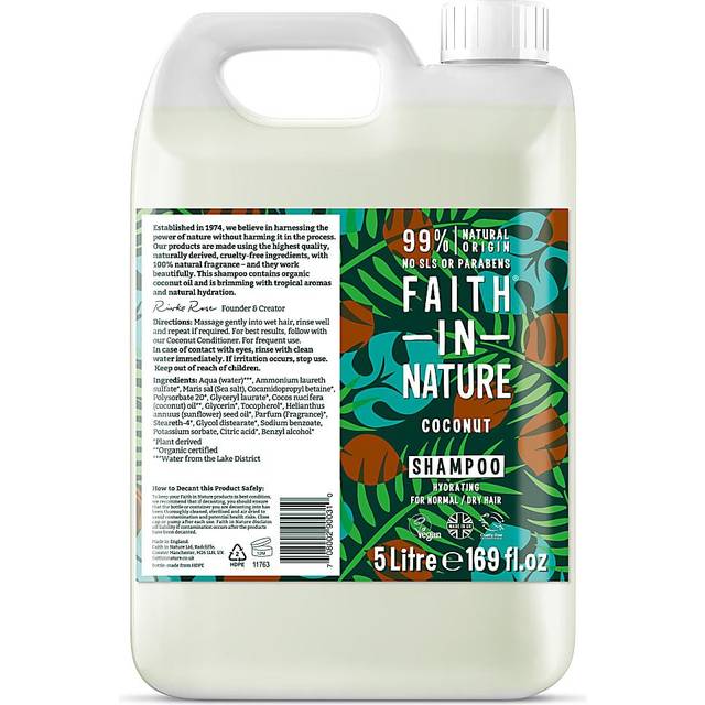 Faith in Nature Coconut Shampoo - 5L