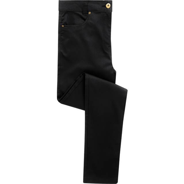 (22L, Black) Premier Womens/Ladies Performance Chinos