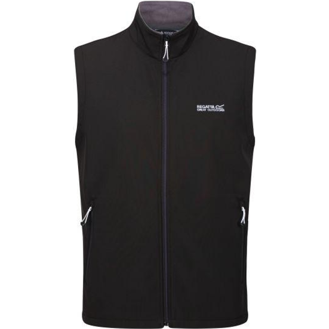 Regatta Bradwell III Softshell Gilet: Black: L Size: L, Colour: Black
