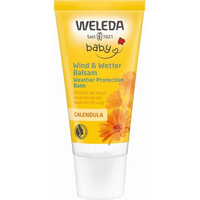 Weleda Graviditets- och babyvård Bebisar & barn Intensivt skydd för känslig ansiktshud och små händerCalendula Wind & Weather Balm 30 ml (2.300,00 kr / 1 l)