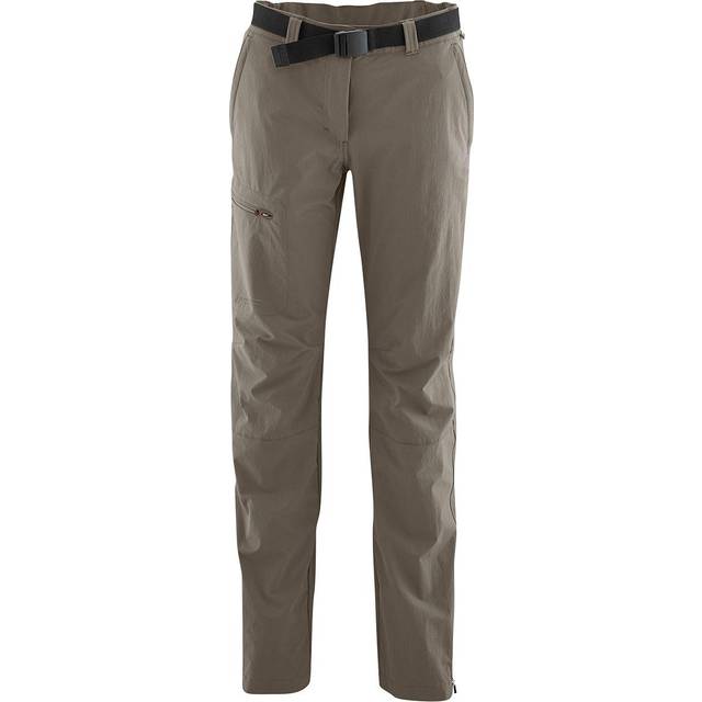 Women's Inara Slim Hiking Pants, Slim fit Outdoor Pants, Elastic Trekking Pants Teak