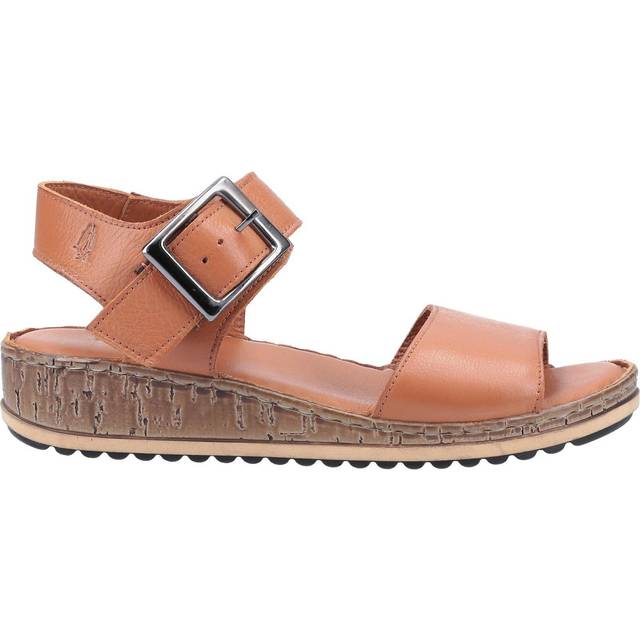 Hush Puppies Ellie Sandals Womens - Tan Leather - Size UK 5