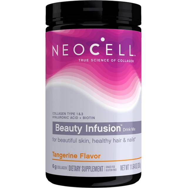 NeoCell Beauty Infusion Drink Mix Collagen Types 1 & 3 Tangerine 11.6 oz