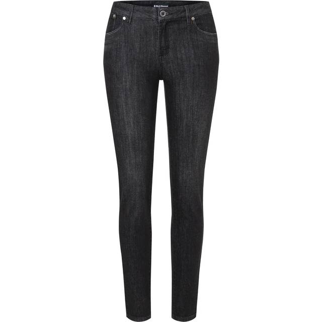 Black Diamond Women's Crag Denim Pants Klätterbyxa Dam Storlek 10 Färg svart