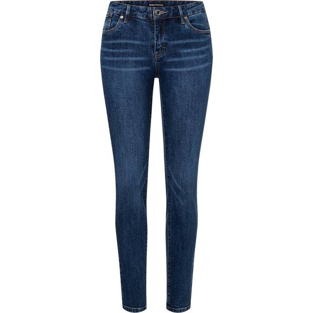 Black Diamond Women's Crag Denim Pants Klätterbyxa Dam Storlek 8 Färg blå