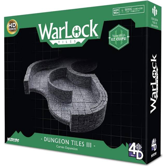 WarLock Tiles Dungeon Tile III - Curves