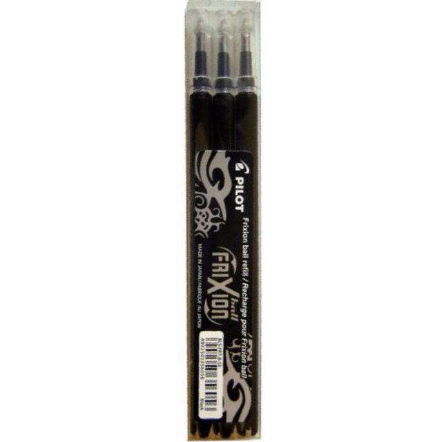 PILOT Frixion Erasable Ink Refills - Black