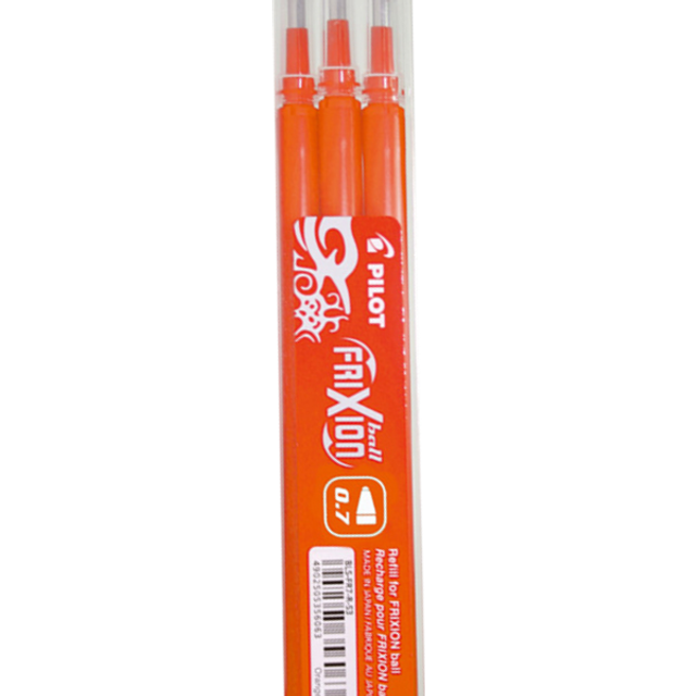 Refill Pilot FriXion M Orange 3 st