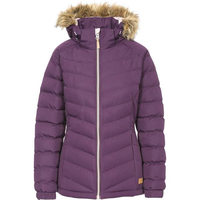 Trespass Womens Padded Hooded Casual Jacket Nadina