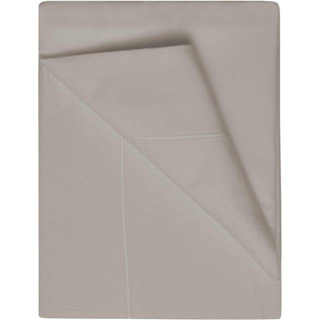 (Superking, Pewter) Belledorm 400 Thread Count Egyptian Cotton Flat Sheet