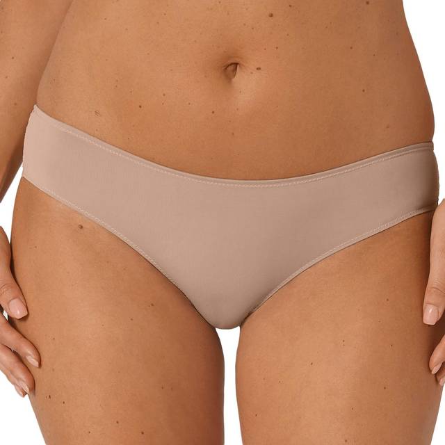 Brazilian thong woman Triumph Lovely Micro - Beige